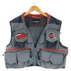 SIMMS рыбалка наряд рыболовный жилет SIZE L RE 38.497 серый немного царапина . загрязнения есть 