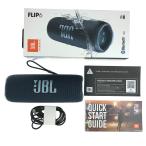 ## JBLje-* Be * L JBL FLIP6 голубой Bluetooth динамик немного царапина . загрязнения есть 
