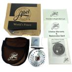 ## Abele- bell fly reel TR-2 серебряный немного царапина . загрязнения есть 