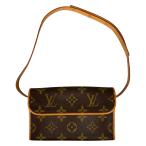 LOUIS VUITTON Louis Vuitton монограмма небольшая сумочка f Rolland чай n рука сумка M51855 царапина . загрязнения есть 