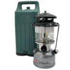 Coleman Coleman бензин фонарь 1991 год 10 месяц производство с футляром 282*285 серебряный / черный немного царапина . загрязнения есть 