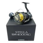 ** SHIMANO Shimano STELLA SW4000XG вращающийся катушка 03062 царапина . загрязнения есть 