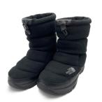 ** THE NORTH FACE The North Face ботинки npsi шерсть перо ..25cm NF51978 черный немного царапина . загрязнения есть 