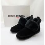 ◆◆ Minnetonka ミネトンカ ショートブーツ Minnetonka Tucson II 24.0cm US7 40587 ブラック 目立った傷や汚れなし