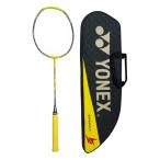 ** YONEX Yonex VOLTRIC Z- FORCE2 бадминтон ракетка 3UG5 желтый × чёрный немного царапина . загрязнения есть 