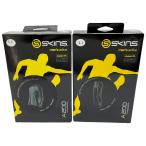 ** SKINS компрессионный мужской длинный рукав верх длинный трико верх и низ в комплекте L A200 черный / желтый не использовался . близкий 