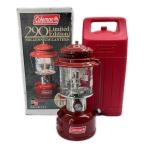 Coleman Coleman бензин фонарь 290LIMITED EDITION 2000 год 2 месяц производство 290A743J красный немного царапина . загрязнения есть 