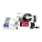 ** OLYMPUS Olympus компактный цифровой фотоаппарат красный красный с ящиком TG-830 немного царапина . загрязнения есть 