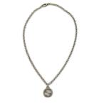 ** GUCCI Gucci колье SV 17.4gala Beth k Inter locking немного царапина . загрязнения есть 