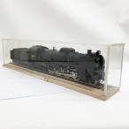 ** паровоз D51 1161 железная дорога модель акрил с футляром повреждение иметь царапина . загрязнения есть 