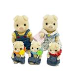  Sylvanian Families свинья. Family 5 body суммировать кукла игрушка детский товар немного царапина . загрязнения есть 