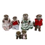 Sylvanian Families .... Family 6 body комплект игрушка немного царапина . загрязнения есть 