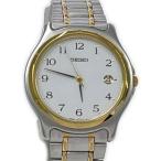 SEIKO Seiko наручные часы кварц нержавеющая сталь белый разряженная батарея 7N32-0151