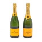 $$ Veuve Clicquotvu-vuk Rico BRUT желтохвост .to+pon обезьяна Dan желтохвост .to желтый этикетка 2 шт. комплект не использовался . близкий не . штекер 