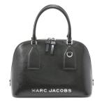 ショッピングJACOBS $$ MARC JACOBS マークジェイコブス ハンドバッグ 4S4HSC002H01 ブラック 傷や汚れあり