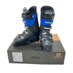 $$ SALOMON Salomon лыжи ботинки PRO X90 CS 26.5cm черный × голубой немного царапина . загрязнения есть 