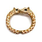 $$ Kenneth Jay Lane браслет жираф немного царапина . загрязнения есть 