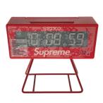 supreme 21ss Seiko Marathon Clock цифровой сигнализация часы Red QHL905RL не использовался . близкий 