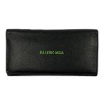 ▽▽ BALENCIAGA バレンシアガ レザー 長財布 594692 ブラック 傷や汚れあり
