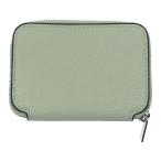 vv Valextravarek -тактный la футляр для карточек раунд застежка-молния светло-зеленый заметная царапина . загрязнения нет 