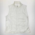 vv Munsingwear Munsingwear одежда женский Golf одежда лучший LG6558 белый SIZE LL немного царапина . загрязнения есть 