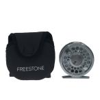 VV SHIMANO Shimano fly reel FREESTONE3 серебряный немного царапина . загрязнения есть 
