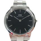 ショッピングダニエルウェリントン ▼▼ Daniel Wellington ダニエル・ウェリントン メンズ腕時計 クオーツ アイコニックリンク  Ｍ36MSB08 やや傷や汚れあり