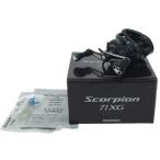 VV SHIMANO Shimano левый наматывать катушка bait reel коробка приложен 16 Scorpion 03474 71XG немного царапина . загрязнения есть 