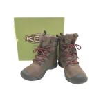 VV KEEN ключ n серый ta ботинки вода устойчивый SIZE 24.5cm 1023607 Brown немного царапина . загрязнения есть 