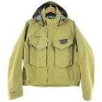 VV SIMMS Syms мужской гид жакет Gore-Tex S размер 34877 желтый зеленый царапина . загрязнения есть 