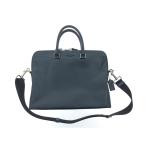 VV COACH Coach унисекс портфель be Kett Cross g полоса кожа Portfolio портфель F68029 темно-синий немного царапина . загрязнения есть 