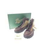 ▼▼ Danner ダナー メンズ ワークブーツ ゴアテックス フィールド レザー 25cm タグ付 D121003 ブラウン×ベージュ 未使用に近い
