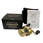 SHIMANO Shimano катушка bait reel 21ka LUKA ta Conquest 201HG 042392 заметная царапина . загрязнения нет 