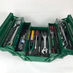 ## TONE тон авто механизм nik для 3 ступенчатый tool грудь 3 уровень metal кейс набор инструментов набор инструментов 700AX зеленый царапина . загрязнения есть 