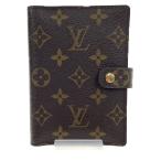 〇〇 LOUIS VUITTON ルイヴィトン モノグラム アジェンダ PM 手帳カバー R20005 ブラウン やや傷や汚れあり