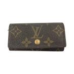 00 LOUIS VUITTON Louis Vuitton монограмма myurutikre4 4 полосный чехол для ключей M69517 Brown утиль текущее состояние доставка в целом состояние . плохой 