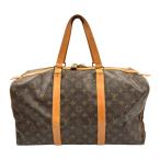 00 LOUIS VUITTON Louis Vuitton монограмма sax бассейн 45 сумка "Boston bag" M41624 Brown царапина . загрязнения есть 