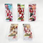 ショッピングシンケンジャー 〇〇 BANDAI バンダイ アクションヒーロー ティラノレンジャー ワイルドゴジュウウルフ 他5体セット 未使用に近い