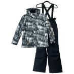 00 COSBY лыжи одежда верх и низ в комплекте 160cm CSB-3244 черный × белый заметная царапина . загрязнения нет 