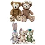 ショッピングダッフィー 〇〇  ディズニーシーDisneySEA ダッフィーフレンズ リーナ・ベル ステラ・ルー等 ぬいぐるみ5体 目立った傷や汚れなし