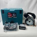 〇〇 MAKITA マキタ 充電式マルノコ 165mm 40V バッテリーBL4025×2、充電器DC40RA、ケース付 HS001GRDXB 未使用品 未使用に近い
