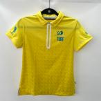 00 Munsingwear Munsingwear одежда одежда для гольфа женский рубашка-поло SIZE M MGWLJA24 желтый заметная царапина . загрязнения нет 