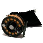 ** GALVAN открытый задний катушка #4 fly reel OB-2 немного царапина . загрязнения есть 