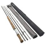 ** LOOP EVOTEC CAST Evo Tec литье 7122-4MF 4 деталь нахлыстовое удилище с футляром немного царапина . загрязнения есть 