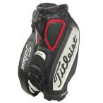 ** Titleist Titleist Tour модель caddy bag 9.5 type 47 дюймовый соответствует TB7SF9 черный × красный заметная царапина . загрязнения нет 