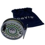 ** ORVISba тонн cut Battenkill III fly reel сумка имеется немного царапина . загрязнения есть 