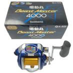 ☆☆ SHIMANO シマノ 09 電動丸 Beast Master 4000 電動リール 02298 箱・コード付き やや傷や汚れあり