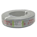 ** YAZAKI стрела мыс { VVF кабель flat форма }100m шт / серый / VVF2×2.0 / 1090 не использовался . близкий 