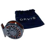 ** ORVISba тонн cut Battenkill II fly reel сумка имеется немного царапина . загрязнения есть 
