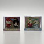 ** J Sylvanian Families { младенец пара * искусство и наука .*....}2 комплект / серебристый nia лес. рынок / Epo k фирма не использовался . близкий 